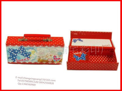 【廠價生產(chǎn)銷售韓版時尚手提是文具收納盒包裝盒專業(yè)生產(chǎn)設計】價格,廠家,圖片,紙盒,義烏市程凱包裝廠-